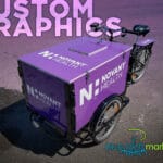 Custom Bike Cart Wraps